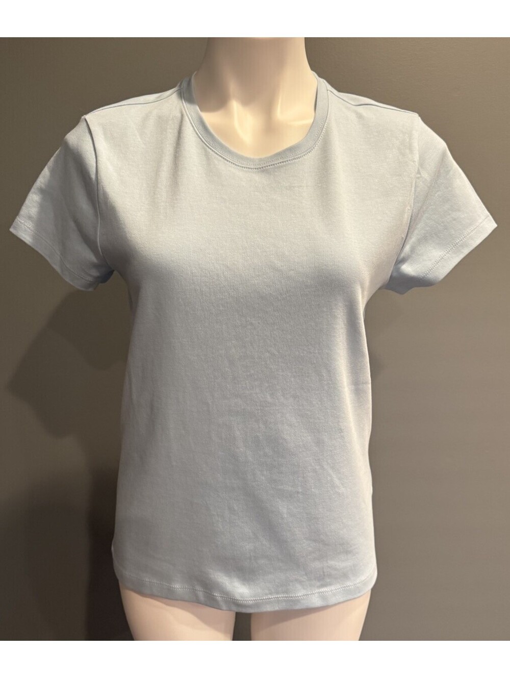 J. Crew Factory 100% cotton Essential crewneck tee Size Medium Blue